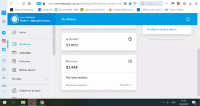 Dinero retenido sin causa