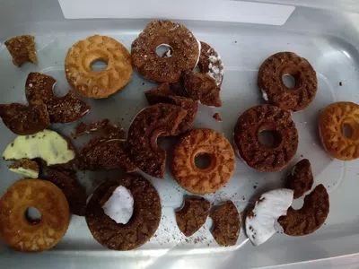 Galletas terrabusi anillos súper quemadas
