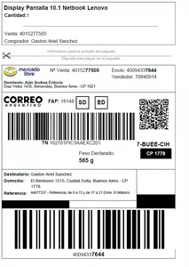 Estafa en mercadolibre
