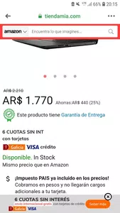 Publicidad engañosa por parte de tienda mia y dell