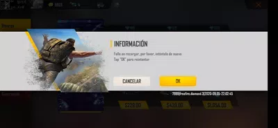No puedo comprar diamantes