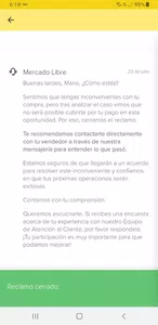 No me quieren devolver mi dinero de una compra que me llego incompleta