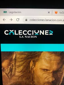 Colección la nación ajedrez el señor de los anillos incompleta