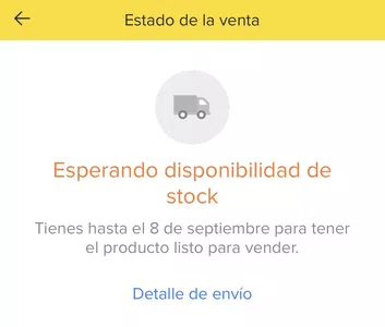 Ya tengo listo el producto y no me deja imprimir la etiqueta