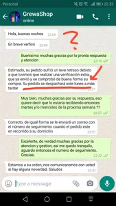 Grewashop Re-embolso producto no recibido informacion falsa