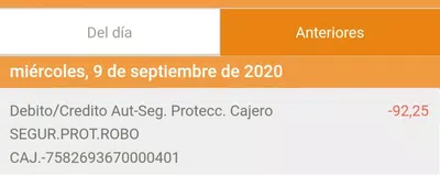 Seguro débito automático no solicitado