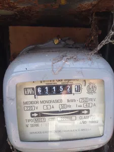 Medidor de luz de edenor
