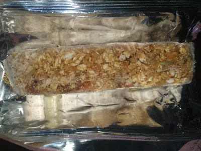 Gusanos en barra de cereal