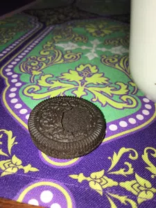 Galletas oreo rotas y sin crema