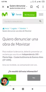 Perjudicado por postes y cablead de  telefónica