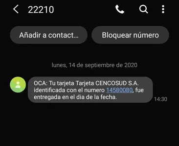 No entregaron la tarjeta en mi domicilio y figura que si