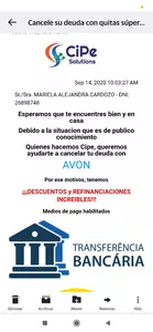 Me cobran la deuda de alguien con mi número de dni