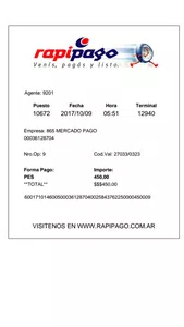 Ticket impago