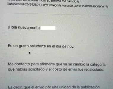 !!!!!!! Ejemplo del pesimo servicio de los trabajadores de mercado libre !!!