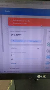 Cuenta inhabilitada por verificacion el cual hice