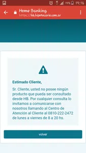 Ayuda una solucion par crear el home bankin y terminar mi solicitud