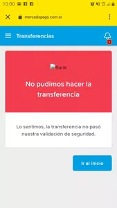 Mercado pago me retuvo el dinero