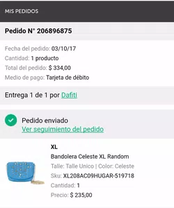 No recibí mi pedido