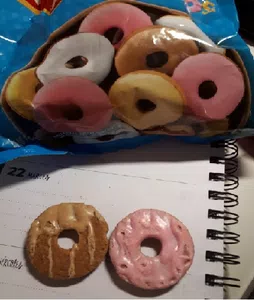 Calidad de las galletitas anillos