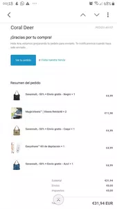 Productos no han llegado a mi domicilio