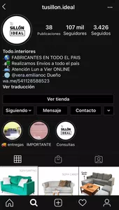 Estafa instagram tusillon.ideal