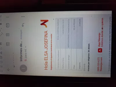 Me descontaron d la targeta naranja y pusieron 3 pago