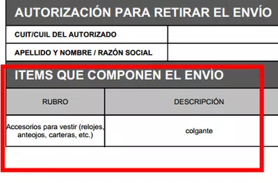 Error - rectificación