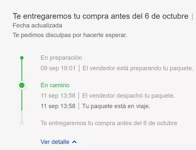 Modificación de fechas de entrega constantes , sin posibilidad reclamo
