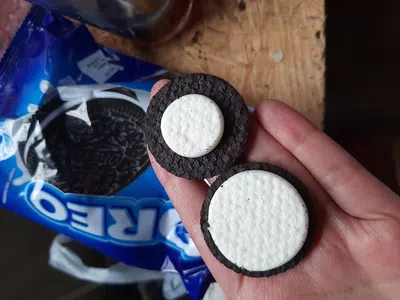 Oreo poco relleno