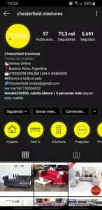 La gran estafa de chesterfield interiores