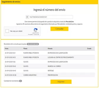 En proceso de clasificación, sin novedades