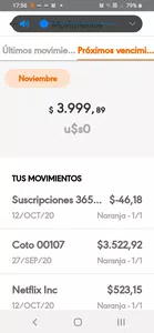 Suscripcion incorrecta