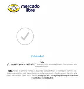 Mercado libre no me entrega mi dinero