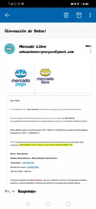 Mercado libre no-responder@mercadolibreinfo.com