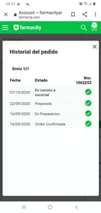 No fue despachado y ya se cumplió tiempo de espera