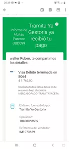 Pague el 28/09/2020 y no me hicieron ninguno de los trámites solicitados