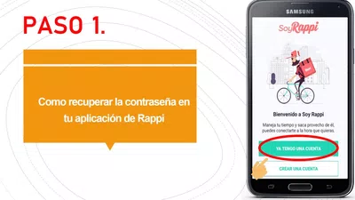 Desactivacion de cuenta rappi