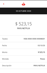 Débito automático incorrecto