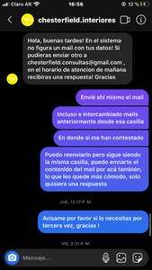 Estafa chesterfield interiores