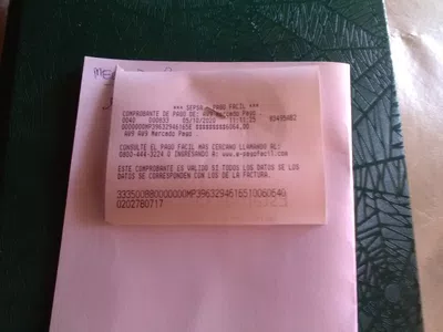 Pago no acreditado