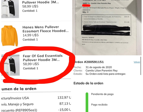 Urgente!! falta uno de mis productos!!!