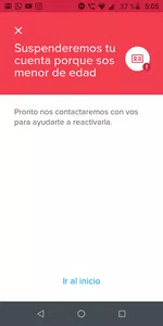 Mar suspendieron por menor de edad