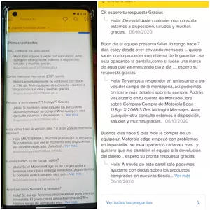 Producto sin accesorios segun descripcion de preventa