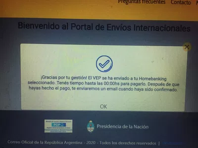 Problema con el pago de vep