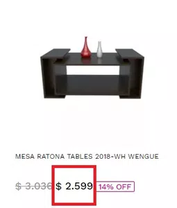 Falta en las condiciones de compra/entrega