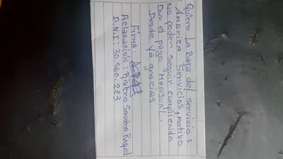 Quiero la baja del servicio