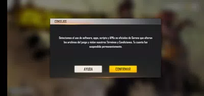 Desbaneo  de mi cuenta