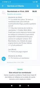 Se quedaron con mi dinero de devolucion
