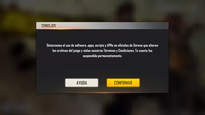 Cuenta suspendida