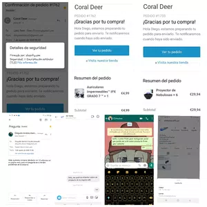 Compre por coral deer y fui estafado, nunca me respondió